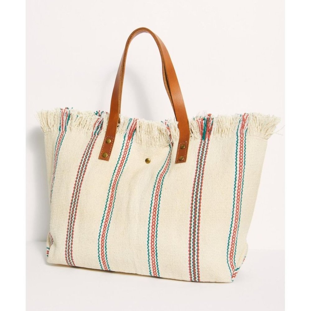 BRAND NEW Free People Espana Woven Tote